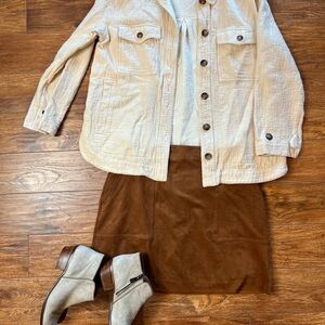 Banana Republic Brown Skirt